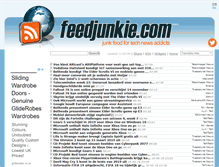 Tablet Screenshot of feedjunkie.nl